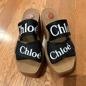 Chloe Wedge Sandals size 9